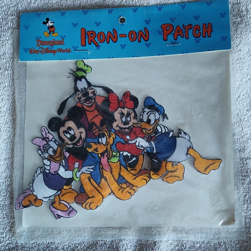 Disney Colorful Character Iron-On Patch